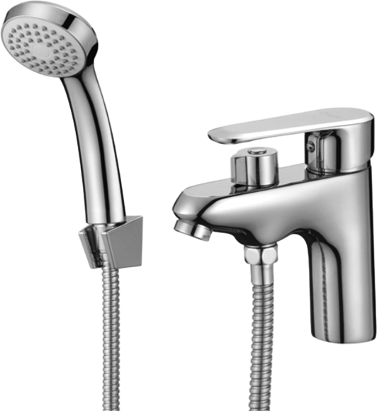 Смеситель на борт ванны D-lin D131362 хром