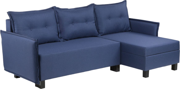 Угловой диван Шведский стандарт Киркас Malmo 79 blue