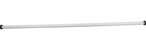 Телескопический карниз Bacchetta белый 125х220