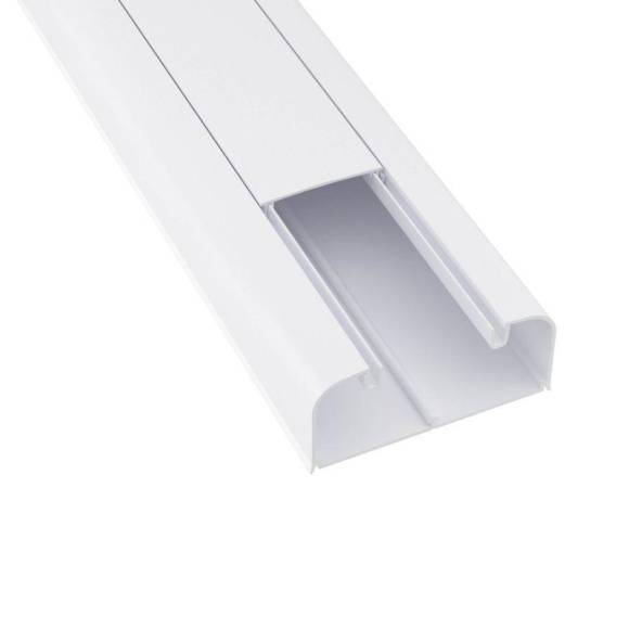 Кабель-канал 110х50 L2000 пластик с фрон. крыш. DKC 01050 Кабель-канал 110х50 L2000 пластик с фрон. крыш. DKC 01050