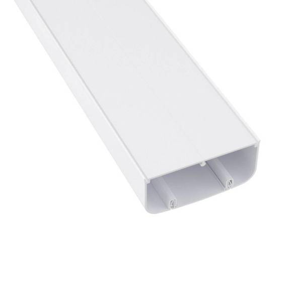 Кабель-канал 110х50 L2000 пластик с фрон. крыш. DKC 01050 Кабель-канал 110х50 L2000 пластик с фрон. крыш. DKC 01050