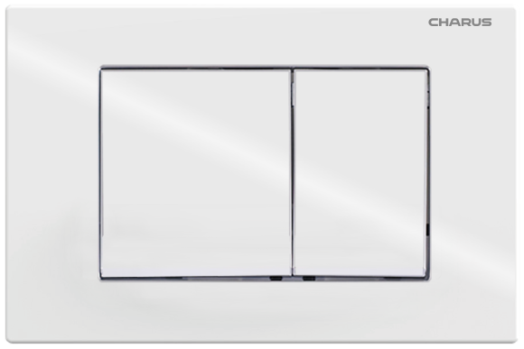 Кнопка смыва CHARUS Minimalista FP.310.11.01 белый агат