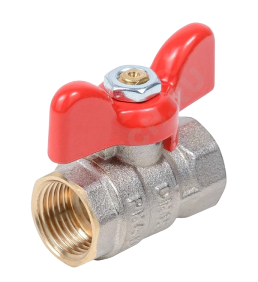 Шаровой кран Dist Стандарт Н312Б 3/4" ВРx3/4" ВР