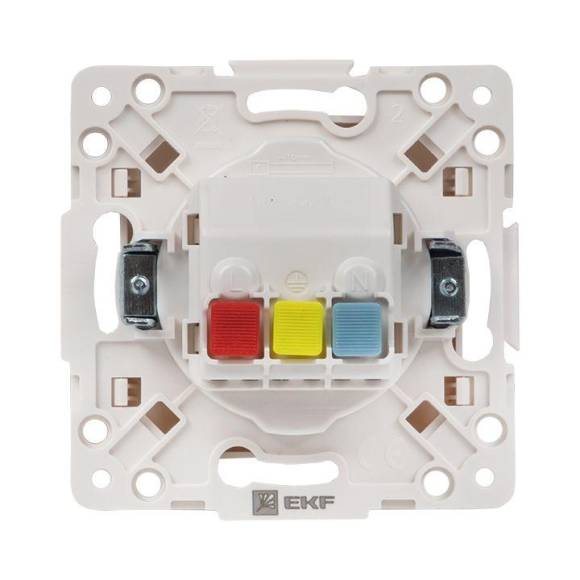 Розетка 1-м СП Стокгольм 16А IP20 с заземл. защ. шторки бел. PROxima EKF EXR16-028-10 Розетка 1-м СП Стокгольм 16А IP20 с заземл. защ. шторки бел. PROxima EKF EXR16-028-10