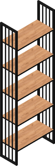 Полка Sanflor Тетрис 1500 прямой