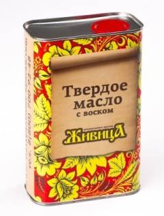 Твердое масло с воском "Живица" 0,4 литра Твердое масло с воском "Живица" 0,4 литра