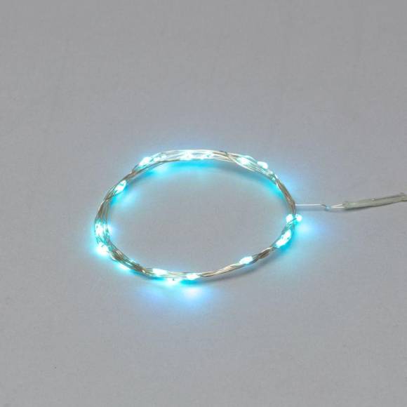 Гирлянда светодиодная "Роса" 2м 20LED бирюз. 2Вт 4.5В IP20 провод прозр. Neon-Night 303-004 Гирлянда светодиодная "Роса" 2м 20LED бирюз. 2Вт 4.5В IP20 провод прозр. Neon-Night 303-004