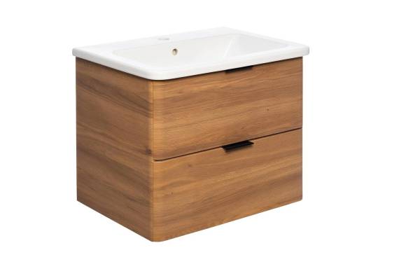 Тумба с раковиной Veedi Wooden 60 орех