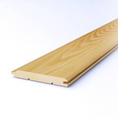 Вагонка "Штиль" 14 * 145 (138) * 4000 мм сорт C лиственница АД (1 упак = 8 шт/ 4,640 (4,416)  м2)