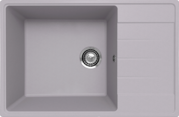 Мойка кухонная Ulgran Quartz Prima 760 платина Мойка кухонная Ulgran Quartz Prima 760 платина