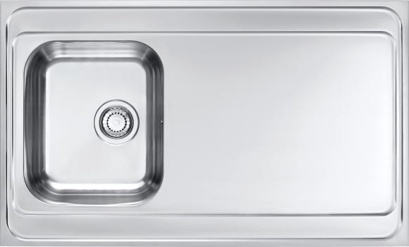 Мойка кухонная Alveus Classic Pro 70 100x60, встраиваемая сверху, нержавеющая сталь