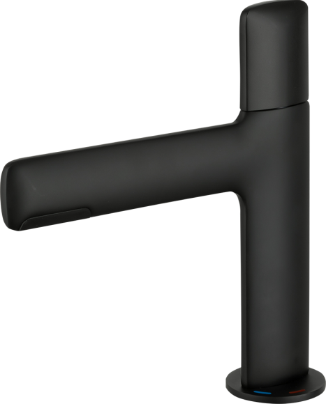 Смеситель для раковины Gappo G1052-86 черный матовый