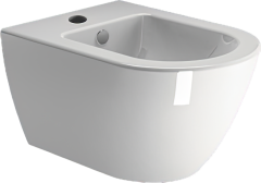 Биде подвесное GSI Pura 8864111 белое глянцевое Биде подвесное GSI Pura 8864111 белое глянцевое