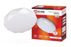 Светильник светодиодный DECO ДАЙМОНД 12Вт 230В 6500К 780лм 190мм IN HOME 4690612033617 Светильник светодиодный DECO ДАЙМОНД 12Вт 230В 6500К 780лм 190мм IN HOME 4690612033617