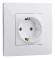 Розетка 1-м СП Etika 16А IP20 250В 2P+E с заземл. немецк. стандарт винтов. клеммы механизм бел. Leg 672221 Розетка 1-м СП Etika 16А IP20 250В 2P+E с заземл. немецк. стандарт винтов. клеммы механизм бел. Leg 672221