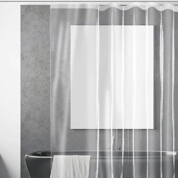 Штора для ванной Carnation Home Fashions Eva Super Clear 180х200