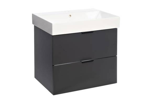 Тумба с раковиной Veedi Modern Line 60 графит