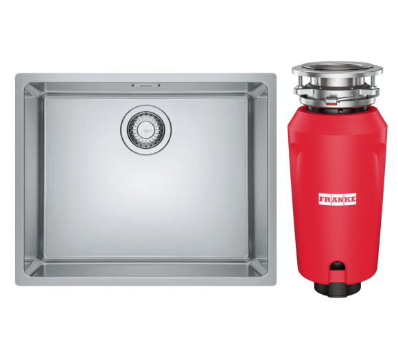 Комплект Мойка Franke Felix FEX 210-50 нержавеющая сталь + Измельчитель