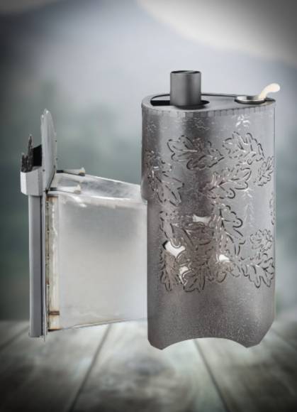 Печь для бани Ферингер ПФ 'До 28 м3' Оптима кожух Дубы