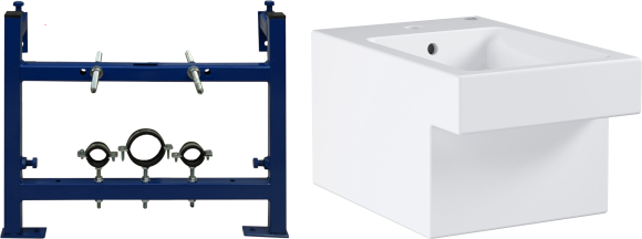 Комплект Биде Grohe Cube Ceramic + Инсталляция STWORKI