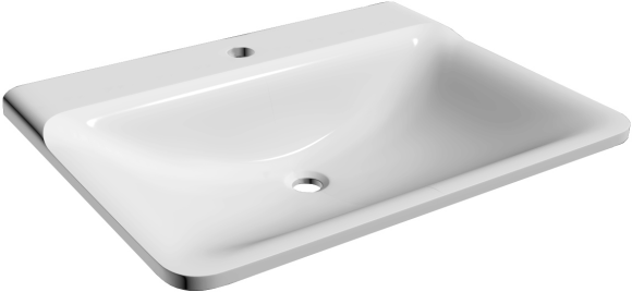 Мебельная раковина Raval Solo 60