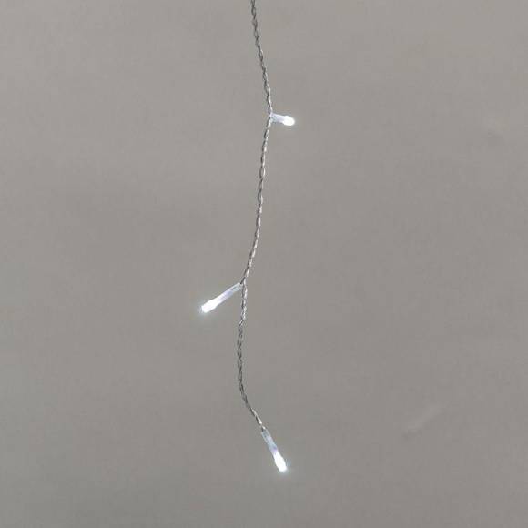 Гирлянда светодиодная "Айсикл" (бахрома) 10х0.6м 238LED бел. 5.1Вт 230В IP44 эффект мерцания провод прозр. Neon-Night 255-545 Гирлянда светодиодная "Айсикл" (бахрома) 10х0.6м 238LED бел. 5.1Вт 230В IP44 эффект мерцания провод прозр. Neon-Night 255-545