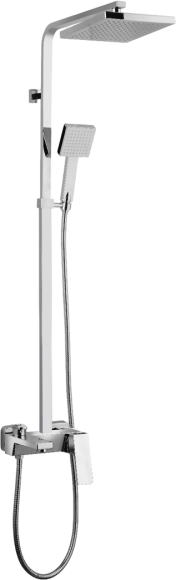 Душевая стойка BOOU B7084-27 хром