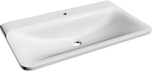 Мебельная раковина Raval Solo 80