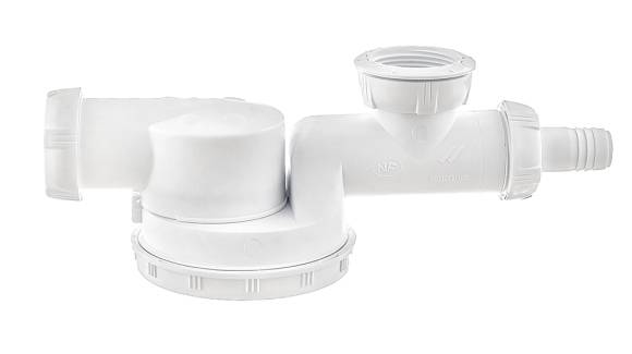 Сифон для мойки Wirquin Espace 30717975, белый Сифон для мойки Wirquin Espace 30717975, белый