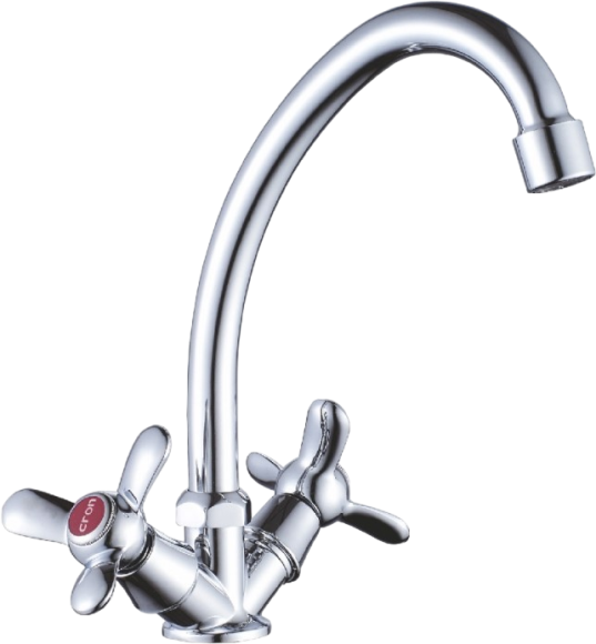 Смеситель для кухни Cron CN12 CN4012 хром