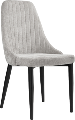 Стул Woodville Kora 15751 gray, ножки black Стул Woodville Kora 15751 gray, ножки black