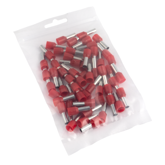 Наконечник штыревой втулочный изол. НШвИ 10.0-12 (уп.50шт) EKF nhvi-10.0-12 Наконечник штыревой втулочный изол. НШвИ 10.0-12 (уп.50шт) EKF nhvi-10.0-12