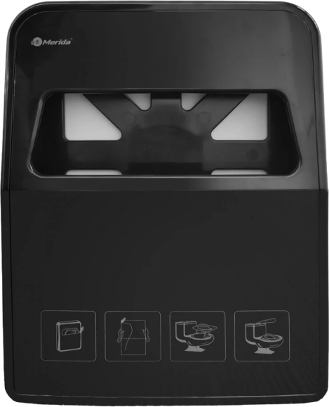 Диспенсер сидений для унитаза Merida Optimum GP1C black