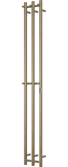 Полотенцесушитель электрический Bauedge Stella R 12х160, антикварная бронза