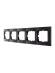 Рамка 5-м Karina горизонт. черн. бархат LEZARD 707-4200-150 Рамка 5-м Karina горизонт. черн. бархат LEZARD 707-4200-150