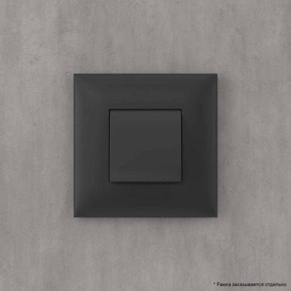 Вывод кабеля из стены Avanti "Черный матовый" DKC 4412983 Вывод кабеля из стены Avanti "Черный матовый" DKC 4412983