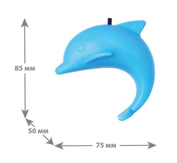Светильник светодиодный NL-181 "Дельфин" 220В ночник с выкл. голуб. Camelion 12537 Светильник светодиодный NL-181 "Дельфин" 220В ночник с выкл. голуб. Camelion 12537