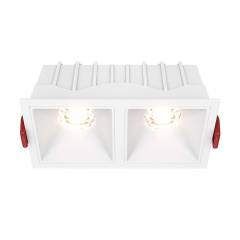 Встраиваемыйсветильник Maytoni Alfa LED DL043-02-10W3K-D-SQ-W Встраиваемыйсветильник Maytoni Alfa LED DL043-02-10W3K-D-SQ-W