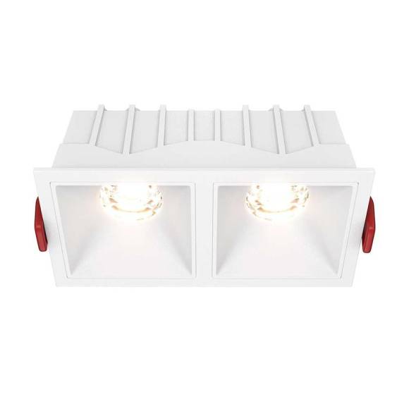 Встраиваемыйсветильник Maytoni Alfa LED DL043-02-10W3K-D-SQ-W