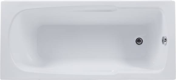 Акриловая ванна Aquanet Extra 150x70 см, встраиваемая, белая, с каркасом