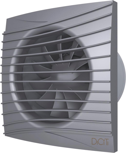Вытяжной вентилятор Diciti Silent 4C dark gray metal