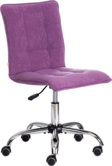 Компьютерное кресло TetChair Zero, велюр лаванда 18