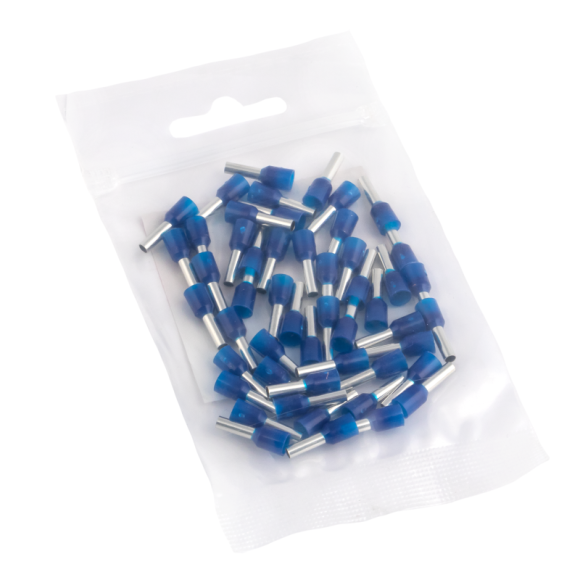 Наконечник штыревой втулочный изол. НШвИ 2.5-8 (уп.50шт) EKF nhvi-2.5-8 Наконечник штыревой втулочный изол. НШвИ 2.5-8 (уп.50шт) EKF nhvi-2.5-8