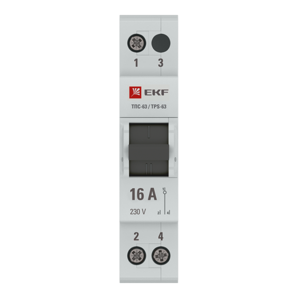 Переключатель трехпозиционный ТПС-63 1P 16А PROxima EKF TPS116
