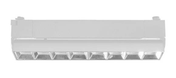 Светильник светодиодный трековый PTR 2120R 20Вт 4000К IP40 60град. 270мм WH бел. JazzWay 5031586