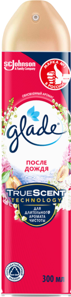 Освежитель воздуха Glade аэрозоль, после дождя
