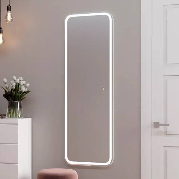Зеркало CONTINENT Loren 45х135, с подсветкой