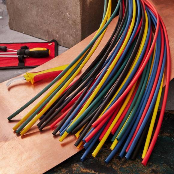 Набор трубок термоусадочных ТУТ 5.0/2.5мм 1м (уп.50шт) 5 цветов Rexant 29-0155 Набор трубок термоусадочных ТУТ 5.0/2.5мм 1м (уп.50шт) 5 цветов Rexant 29-0155