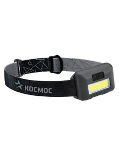 Фонарь светодиодный налобный компактный 3Вт COB КОСМОС KOC-H101-COB Фонарь светодиодный налобный компактный 3Вт COB КОСМОС KOC-H101-COB