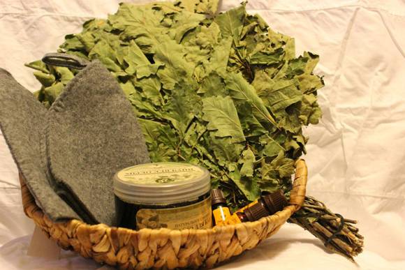 Веник для бани (дубовый)